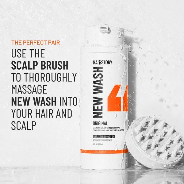 Hairstory Massaging Scalp Brush #4