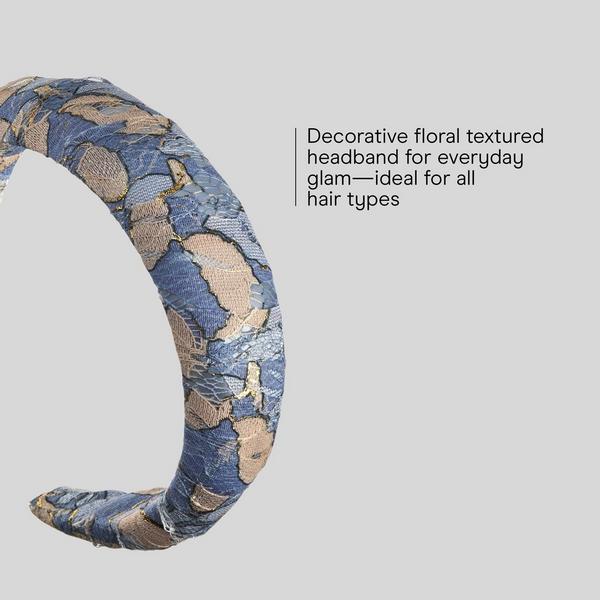 Conair Accessories Blue Floral Headband #3
