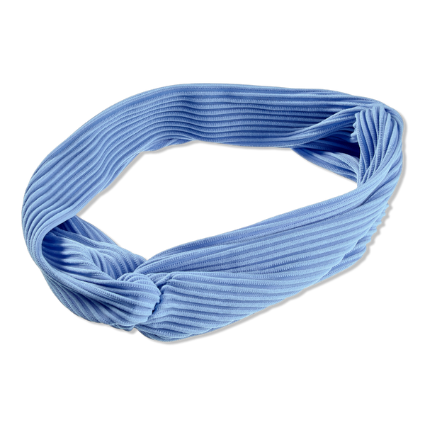 Conair Accessories Blue Ribbed Headwrap #2