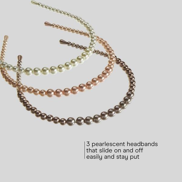 Conair Accessories Faux Pearl Headbands #3