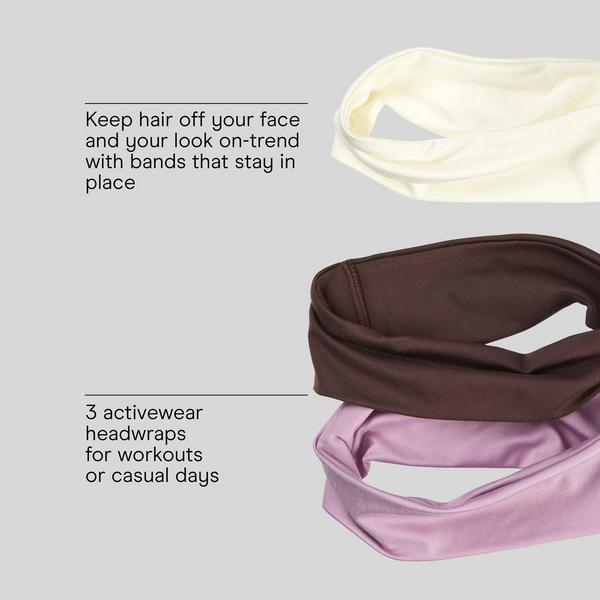Conair Accessories Activewear Headwraps #3