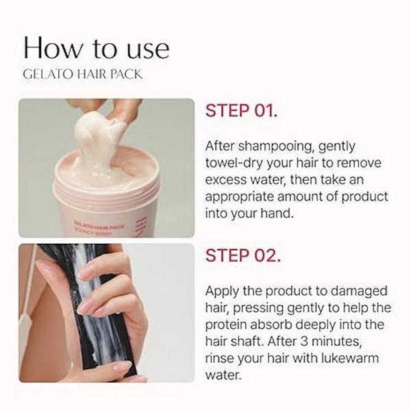 Lilyeve RepairTurn Gelato Hair Pack Silky Banana #6