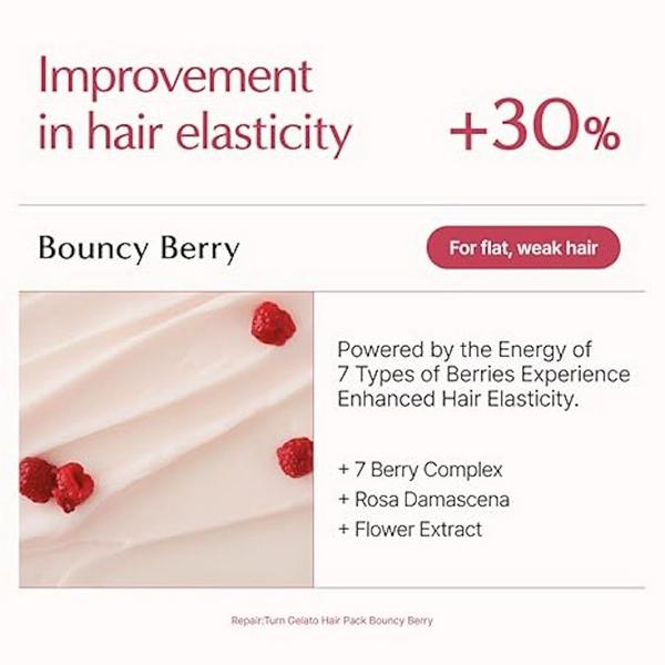 Lilyeve RepairTurn Gelato Hair Pack Bouncy Berry #4