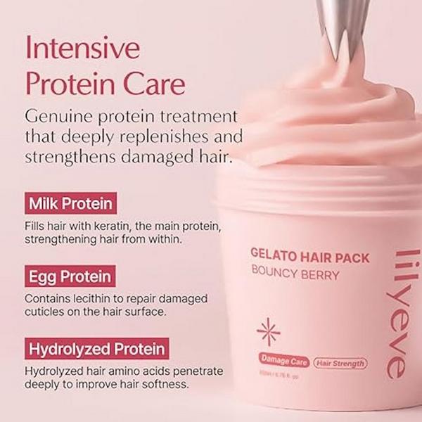 Lilyeve RepairTurn Gelato Hair Pack Bouncy Berry #5