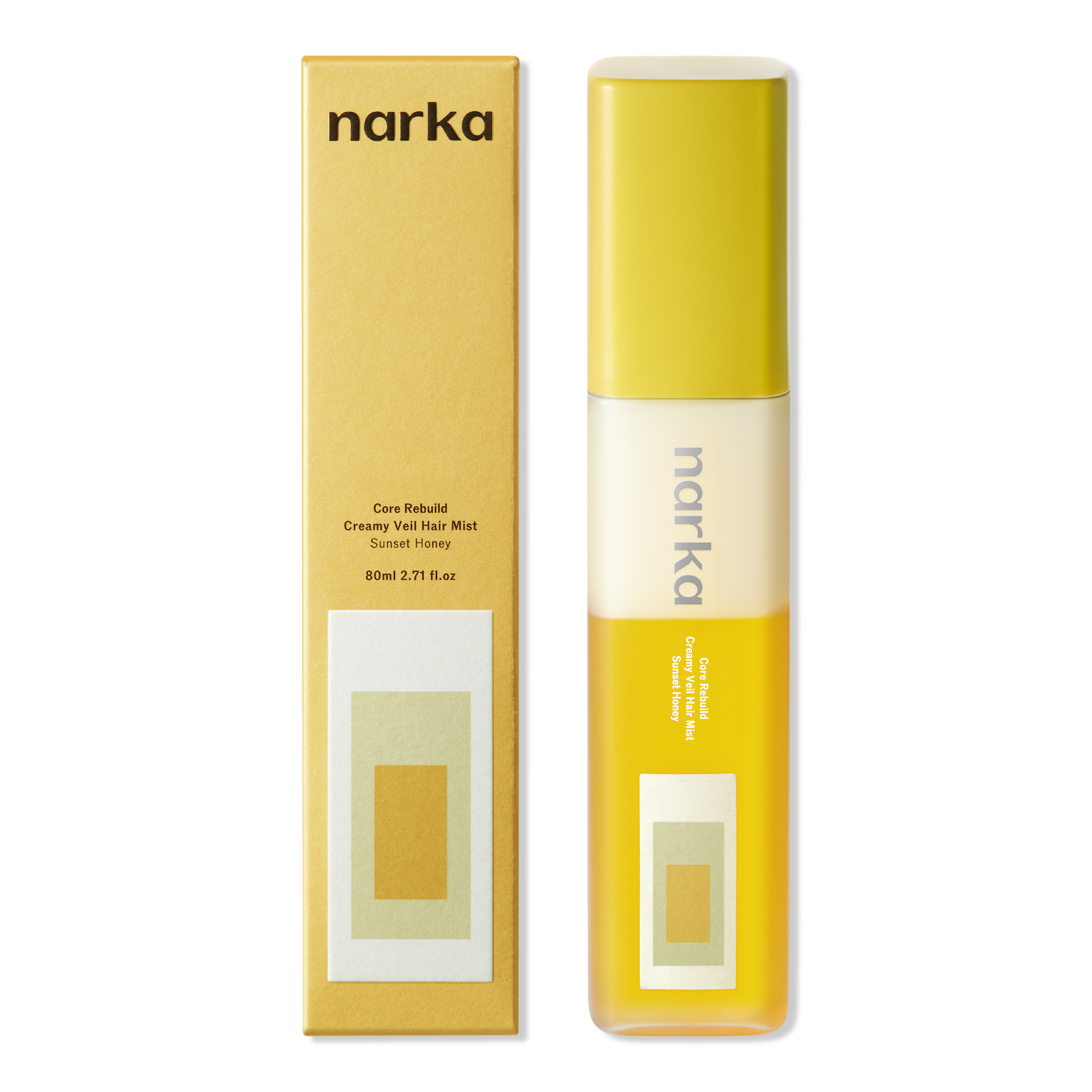 narka Creamy Veil Hair Mist Sunset Honey #1