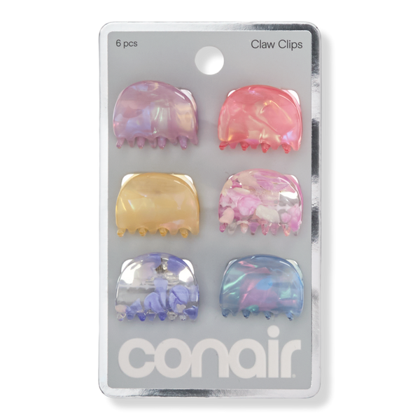 Conair Accessories Mini Claw Clips 6 Piece #1
