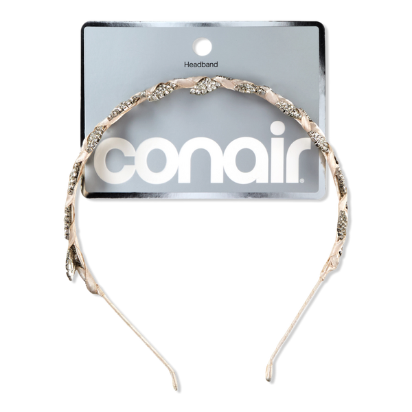 Conair Accessories Crystal Leaf Headband #1