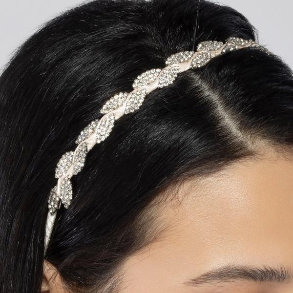 Conair Accessories Crystal Leaf Headband #4
