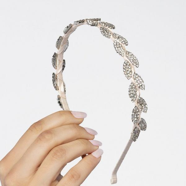 Conair Accessories Crystal Leaf Headband #5