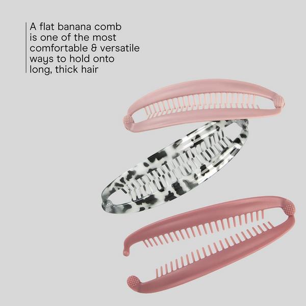 Conair Accessories Flat Banana Combs #3