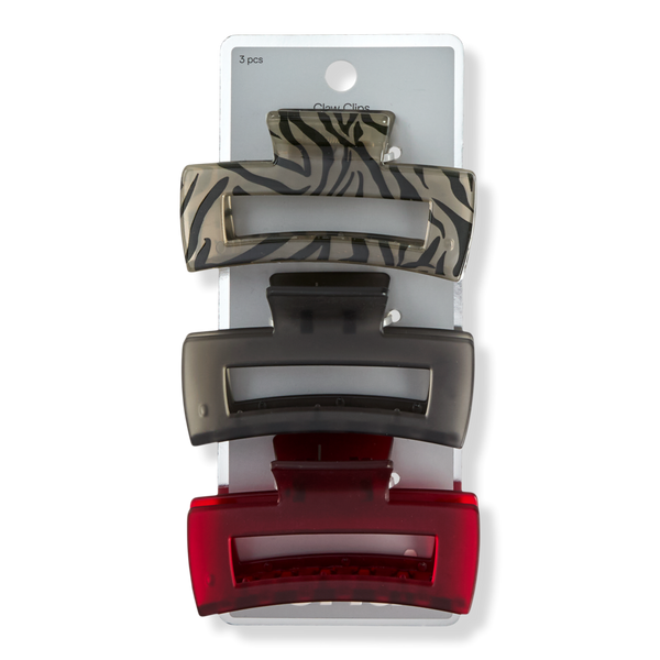 Conair Accessories Open-Rectangle Claw Clips #1