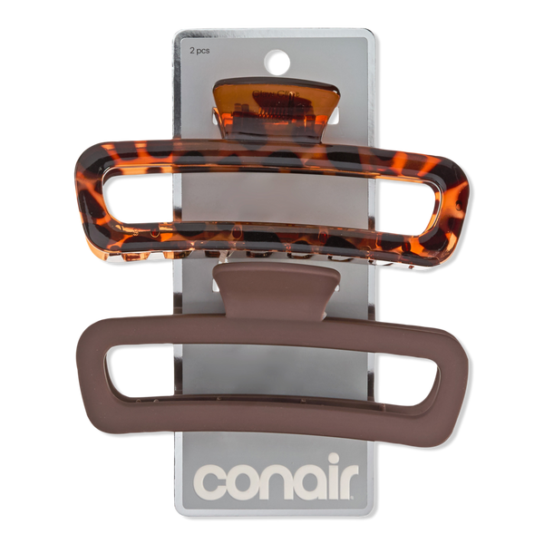 Conair Accessories Rectangular Claw Clips #1