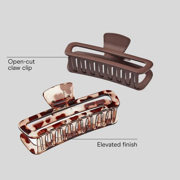 Conair Accessories Rectangular Claw Clips #3