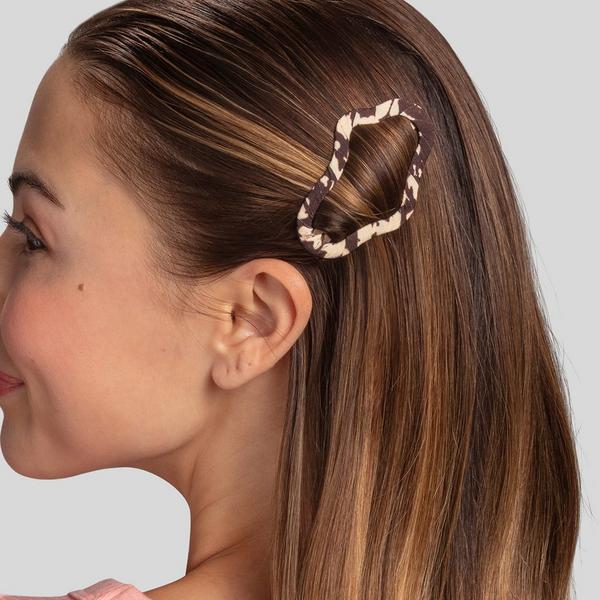 Conair Accessories Fabric-Wrapped Snap Clips #5