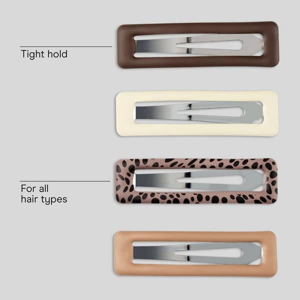 Conair Accessories Rectangle Snap Clips #3
