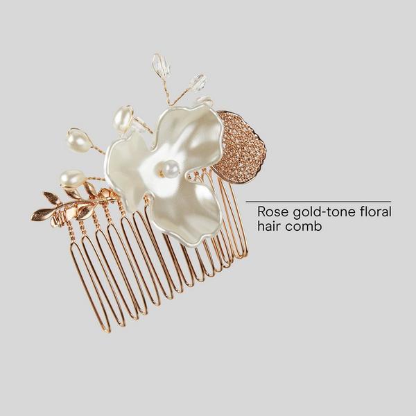 Conair Accessories Floral Hair Comb #3