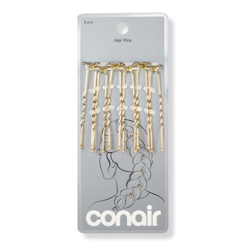Conair Accessories - Flower-Topped Gold-Tone Hair Pin Set  display picture 1