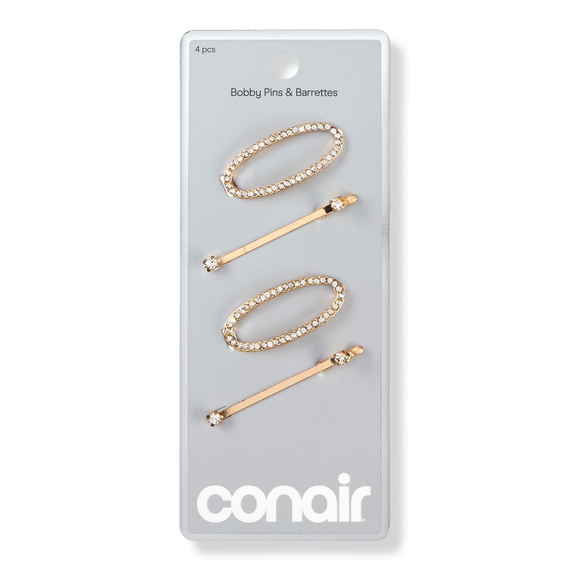 Conair Accessories Gold-Tone Crystal Bobby Pin & Barrette Set #1