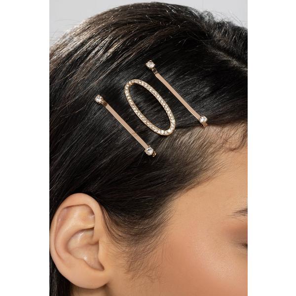 Conair Accessories Gold-Tone Crystal Bobby Pin & Barrette Set #5