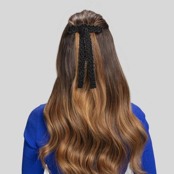 Conair Accessories Black Bow Barrette #4
