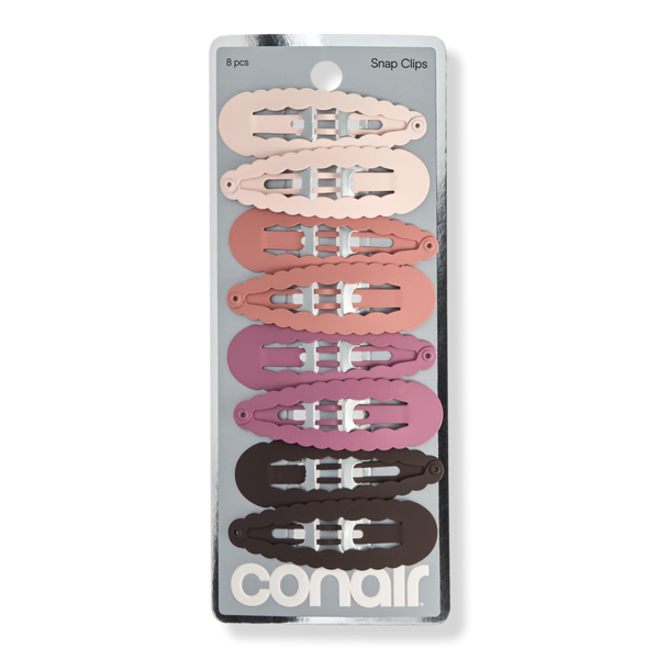 Conair Accessories Soft-Touch Wavy Snap Clips #1