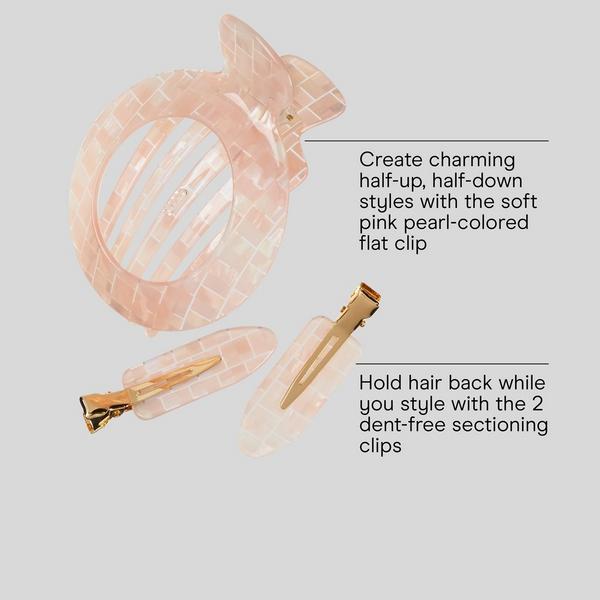 Conair Accessories Dent-Free Clips and Claw Clip Set #3