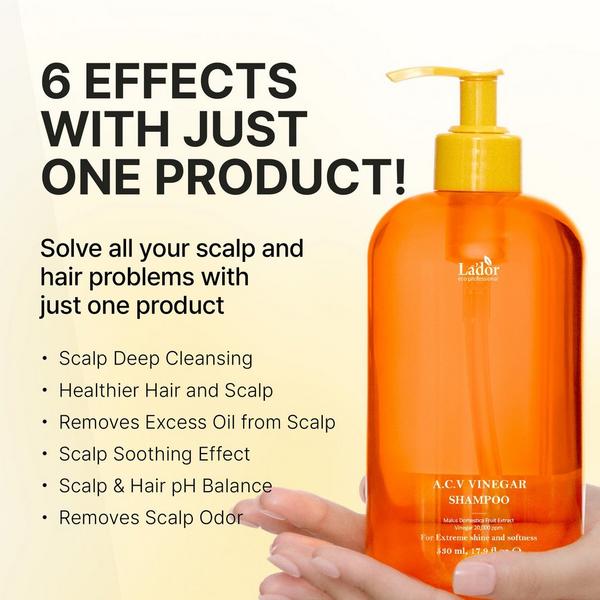 LADOR ACV Vinegar Clarifying Shampoo #4