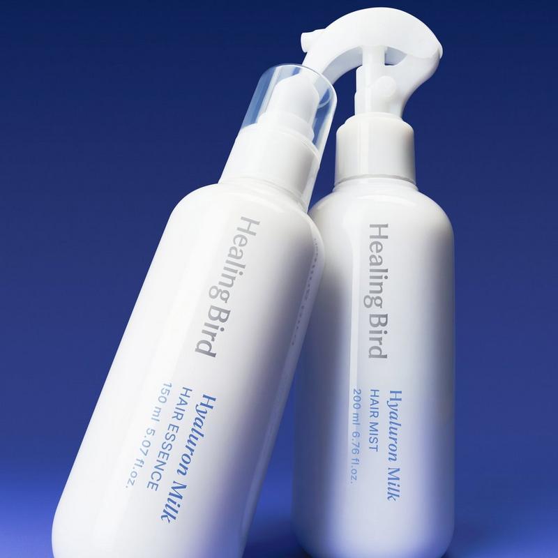 Healing Bird - Hyaluron Milk Hair Essence Leave-In Heat Protectant