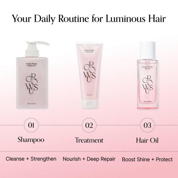 GROWUS Damage Therapy Lighweight Shine Hair Oil #8