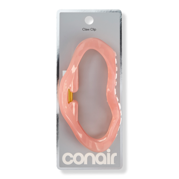 Conair Accessories Wavy Pink Claw Clip #1
