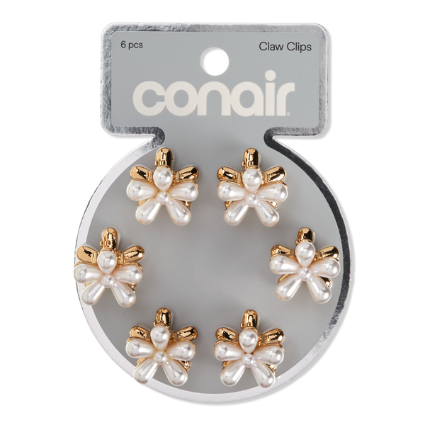 Conair Accessories Mini Flower Claw Clips #1