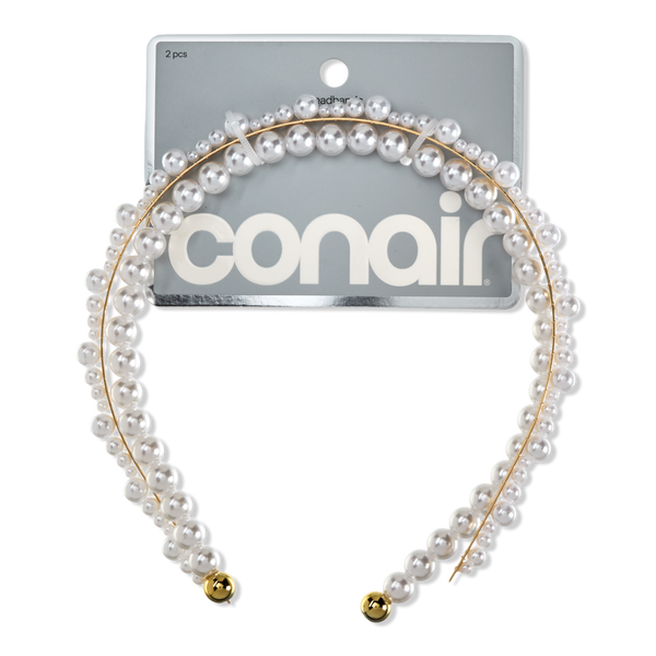 Conair Accessories Faux Pearl Headbands #1