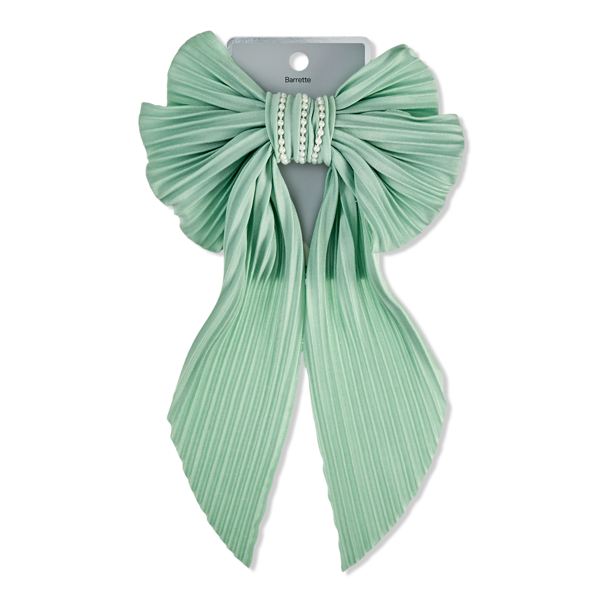 Conair Accessories Pleated Bow Barrette #1