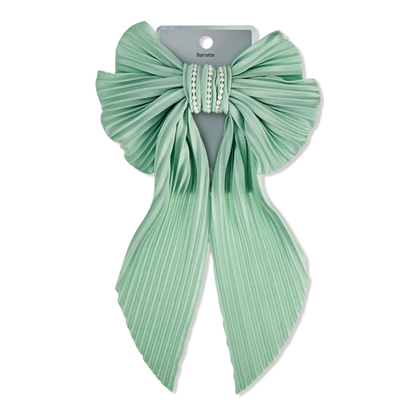 Conair Accessories Pleated Bow Barrette #1
