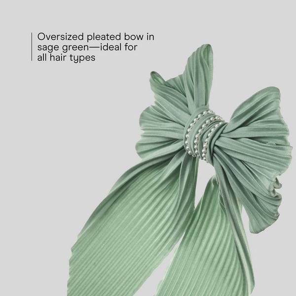 Conair Accessories Pleated Bow Barrette #3