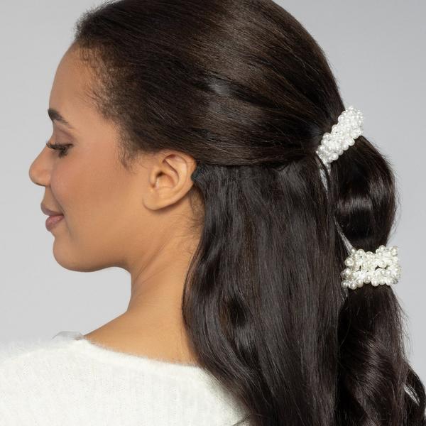 Conair Accessories Faux Pearl Ponytailers #4