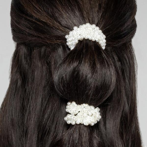 Conair Accessories Faux Pearl Ponytailers #5