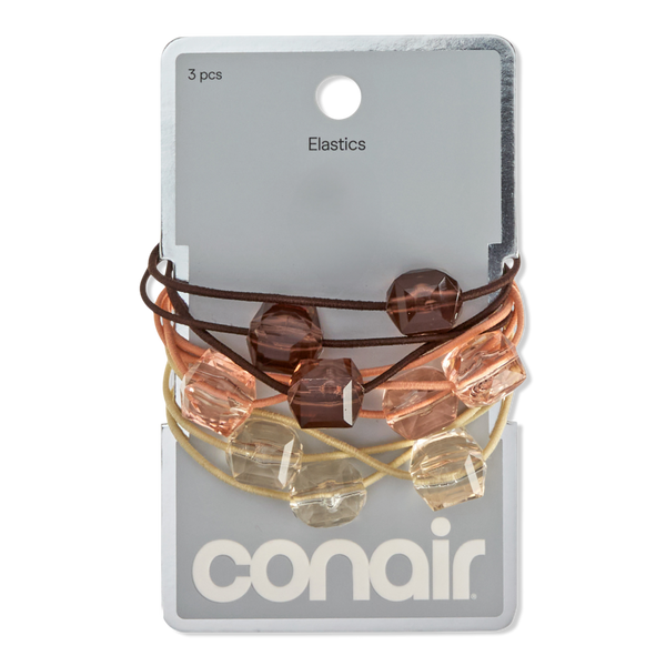 Conair Accessories Skinny Beaded Elastics #1