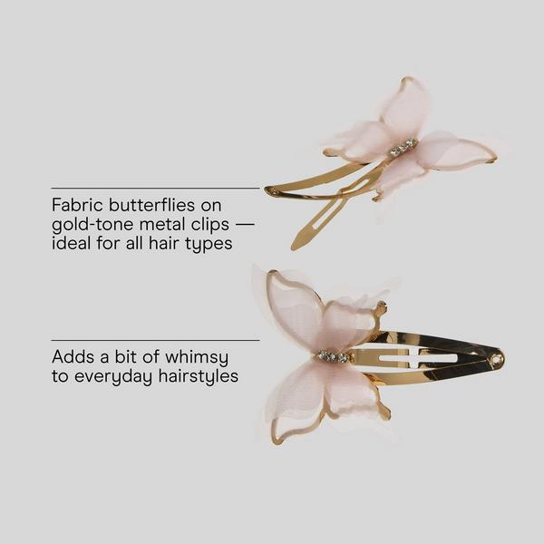 Conair Accessories Butterfly Snap Clips #3