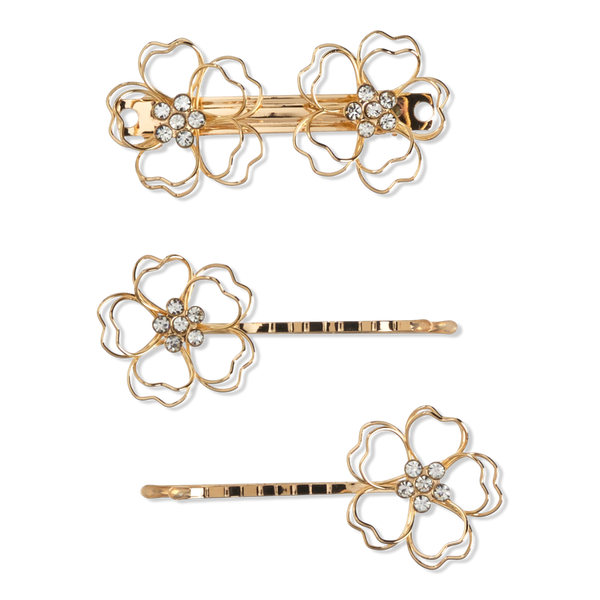 Conair Accessories Flower Pin and Barrette Set #2