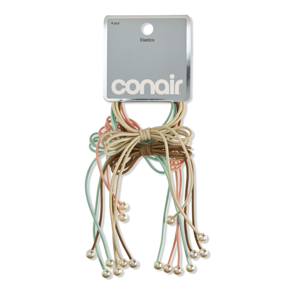 Conair Accessories Elastics with Bows and Faux Pearls #1
