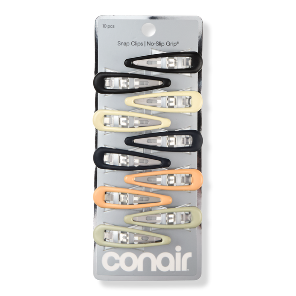 Conair Accessories Matte No-Slip Grip Snap Clips #1
