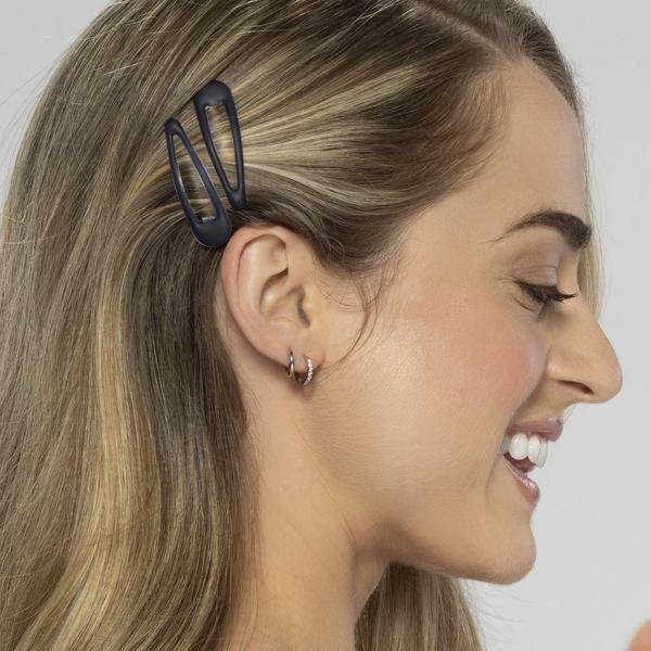 Conair Accessories Matte No-Slip Grip Snap Clips #4