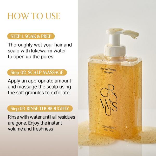 GROWUS Sea Salt Therapy Purifying Shampoo #8