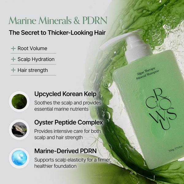 GROWUS Algae Therapy Mineral Shampoo #3