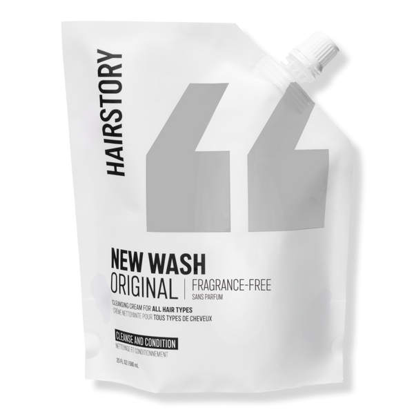 Hairstory New Wash Original Fragrance-Free Cleansing & Conditioning Cream For All Hair Types #1