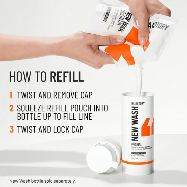 Hairstory New Wash Original Fragrance-Free Cleansing & Conditioning Cream For All Hair Types #7