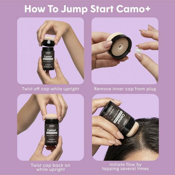dpHUE Camo+ Tinted Dry Shampoo Powder #6