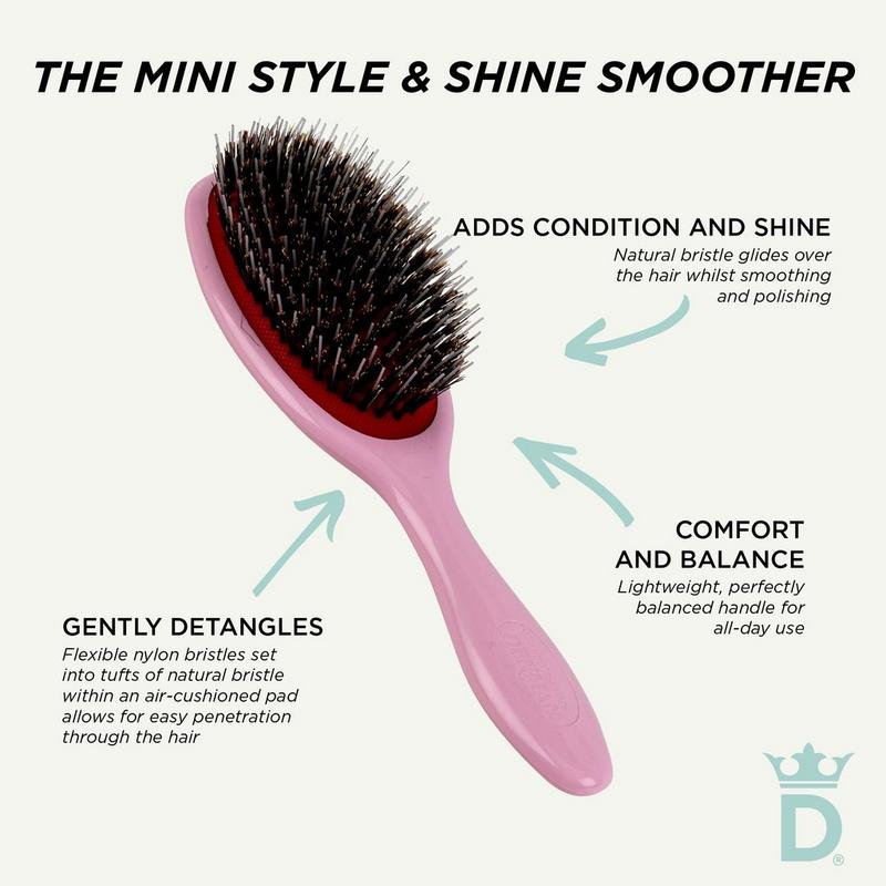 Denman - Pink Crush D81S The Mini Style and Shine Smoother | Ulta