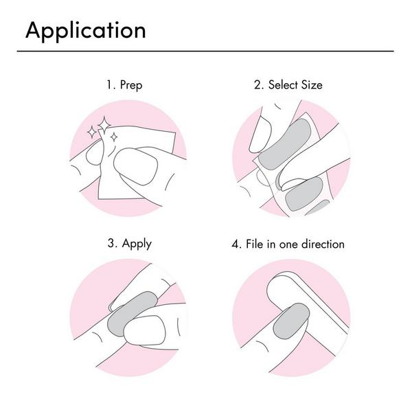 Dashing Diva GLOSS, Gel Nail Polish Strips, Bunny Side Up #4